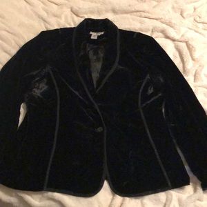 Black Velvet Blazer